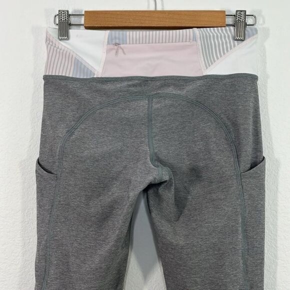 Lululemon Speed Tight II Heathered‎ Slate size 6 Activewear - Picture 8 of 11